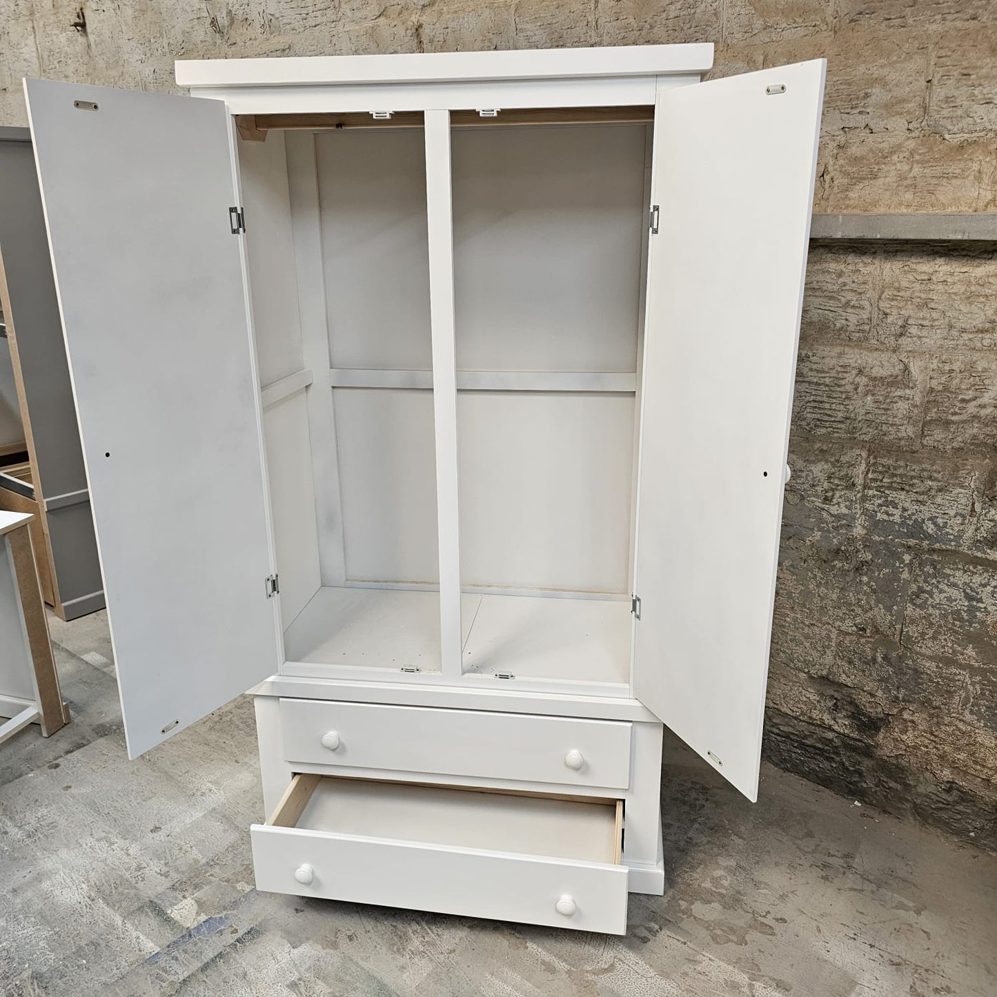 HANDMADE AYELSBURY NEXT GENTS WARDROBE NO FLAT PACKS (ASSEMBLED)